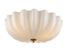 DVI Canada - Three Light Flushmount - Marigold - Brass- Union Lighting Luminaires Decor