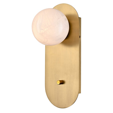 DVI Canada - One Light Wall Sconce - Cirrus - Brass- Union Lighting Luminaires Decor