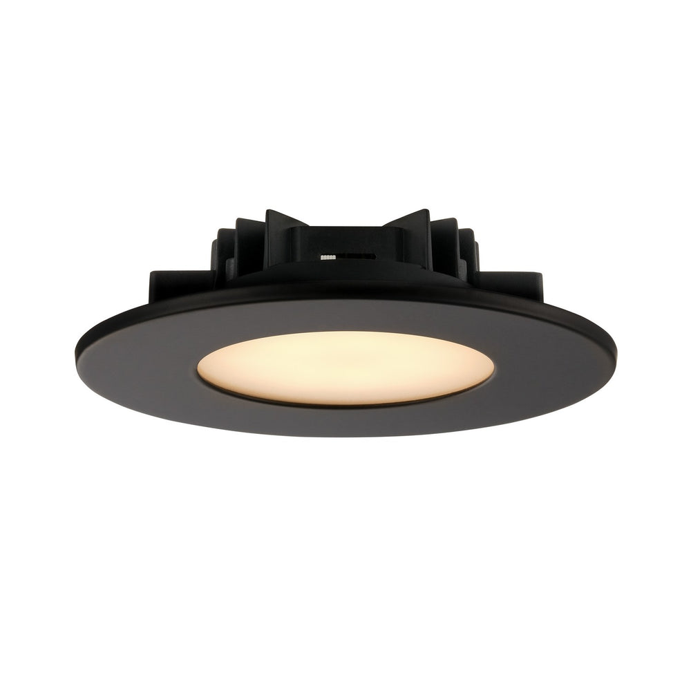 DVI Canada - LED Flushmount - Cayuga - Ebony- Union Lighting Luminaires Decor