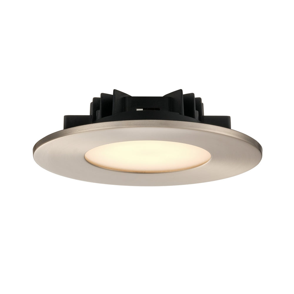 DVI Canada - LED Flushmount - Cayuga - Satin Nickel- Union Lighting Luminaires Decor