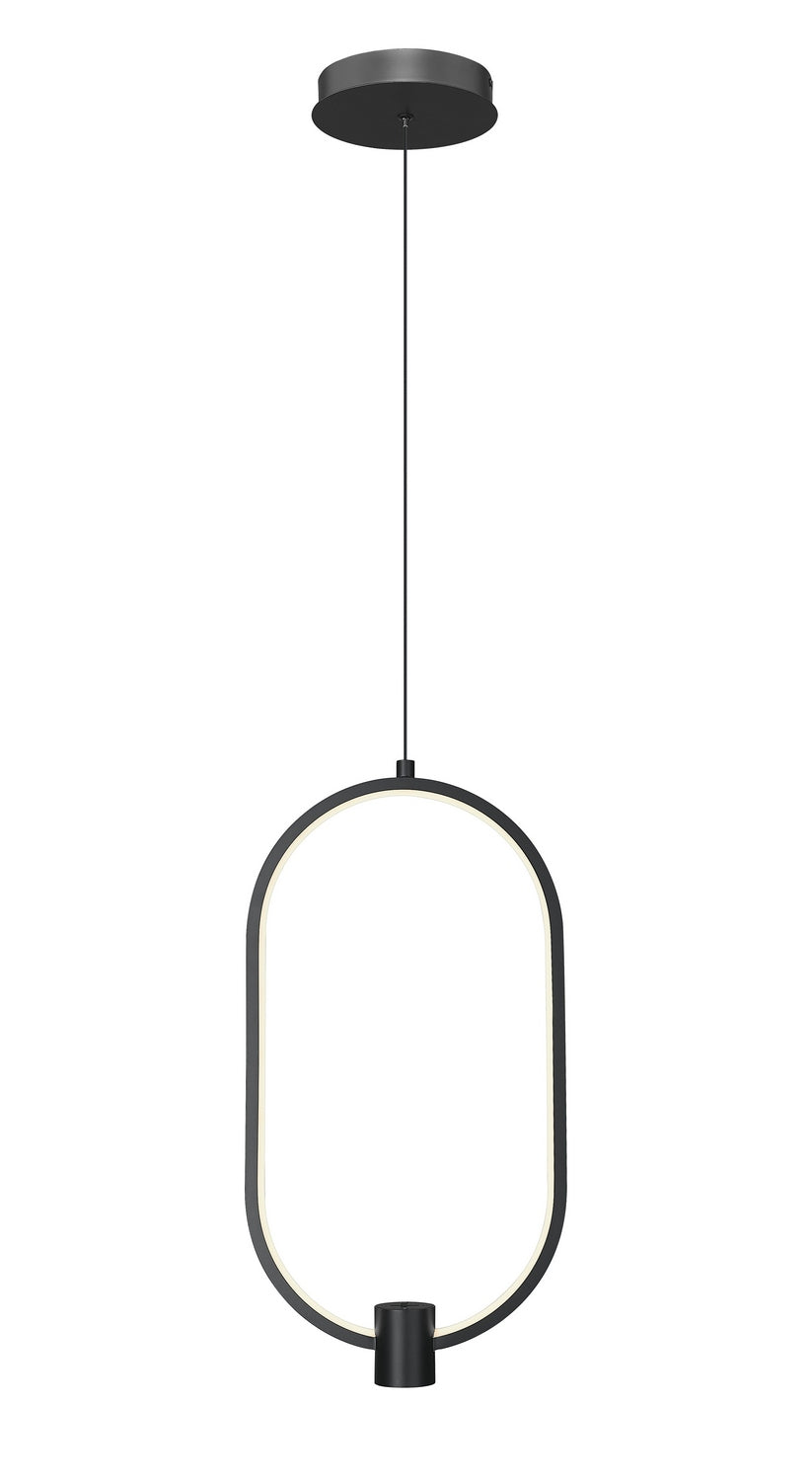 Z-Lite Canada - LED Pendant - Saros - Matte Black- Union Lighting Luminaires Decor
