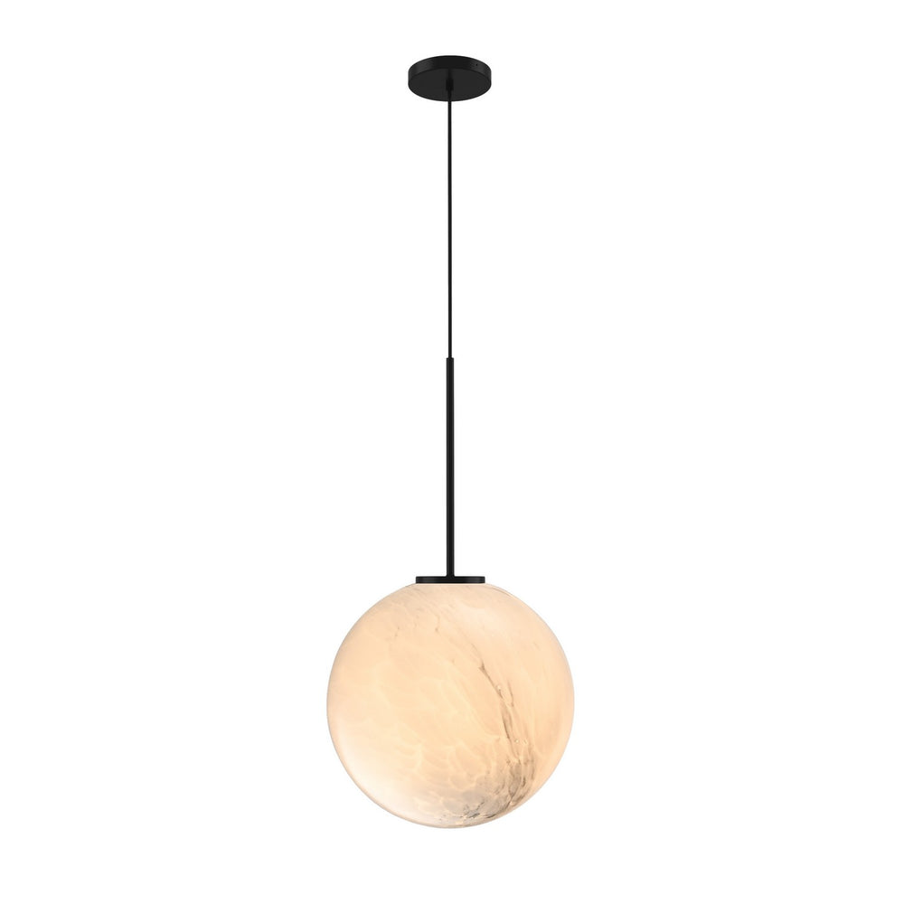 DVI Canada - One Light Pendant - Mace - Ebony- Union Lighting Luminaires Decor
