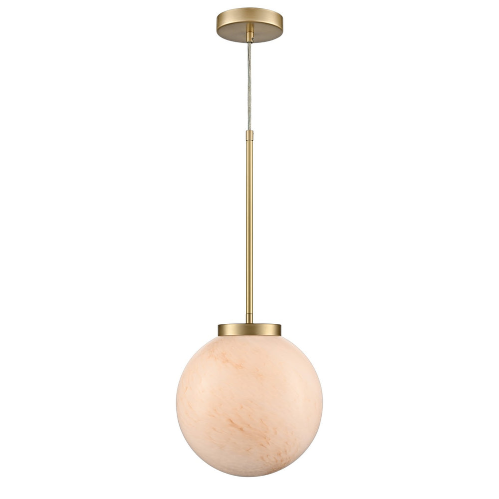 DVI Canada - One Light Pendant - Mace - Champagne Gold- Union Lighting Luminaires Decor