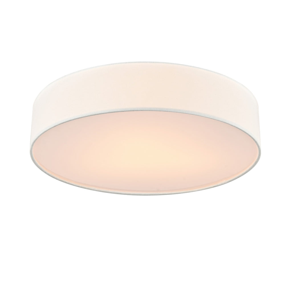 DVI Canada - Five Light Flushmount - Grove - Linen- Union Lighting Luminaires Decor