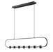 Z-Lite Canada - LED Linear Chandelier - Saros - Matte Black- Union Lighting Luminaires Decor