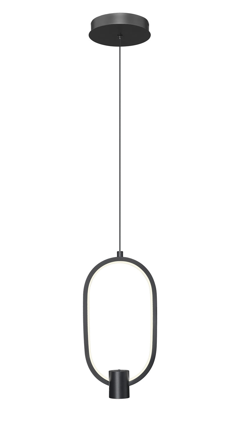 Z-Lite Canada - LED Pendant - Saros - Matte Black- Union Lighting Luminaires Decor