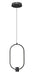 Z-Lite Canada - LED Pendant - Saros - Matte Black- Union Lighting Luminaires Decor