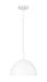 Z-Lite Canada - One Light Pendant - Vega - Matte White- Union Lighting Luminaires Decor