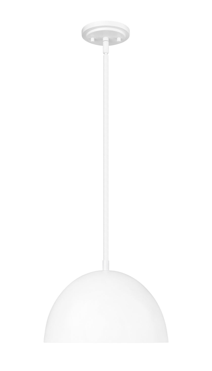 Z-Lite Canada - One Light Pendant - Vega - Matte White- Union Lighting Luminaires Decor