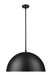 Z-Lite Canada - Three Light Pendant - Vega - Matte Black- Union Lighting Luminaires Decor