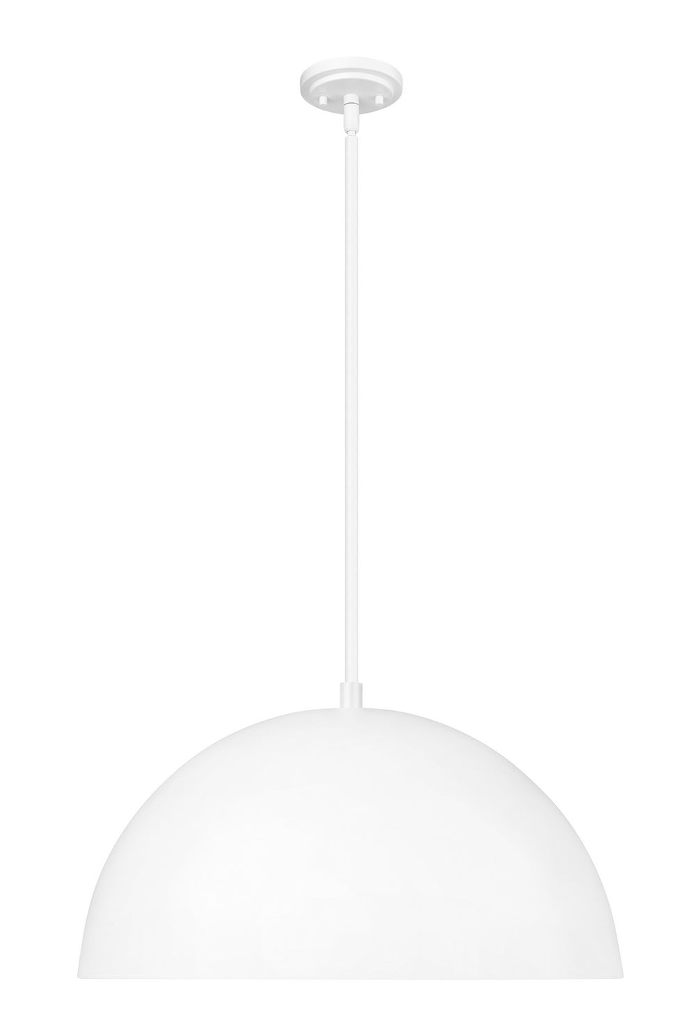 Z-Lite Canada - Three Light Pendant - Vega - Matte White- Union Lighting Luminaires Decor