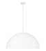 Z-Lite Canada - Three Light Pendant - Vega - Matte White- Union Lighting Luminaires Decor