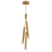 ET2 - LED Pendant - Allumettes - Gold- Union Lighting Luminaires Decor