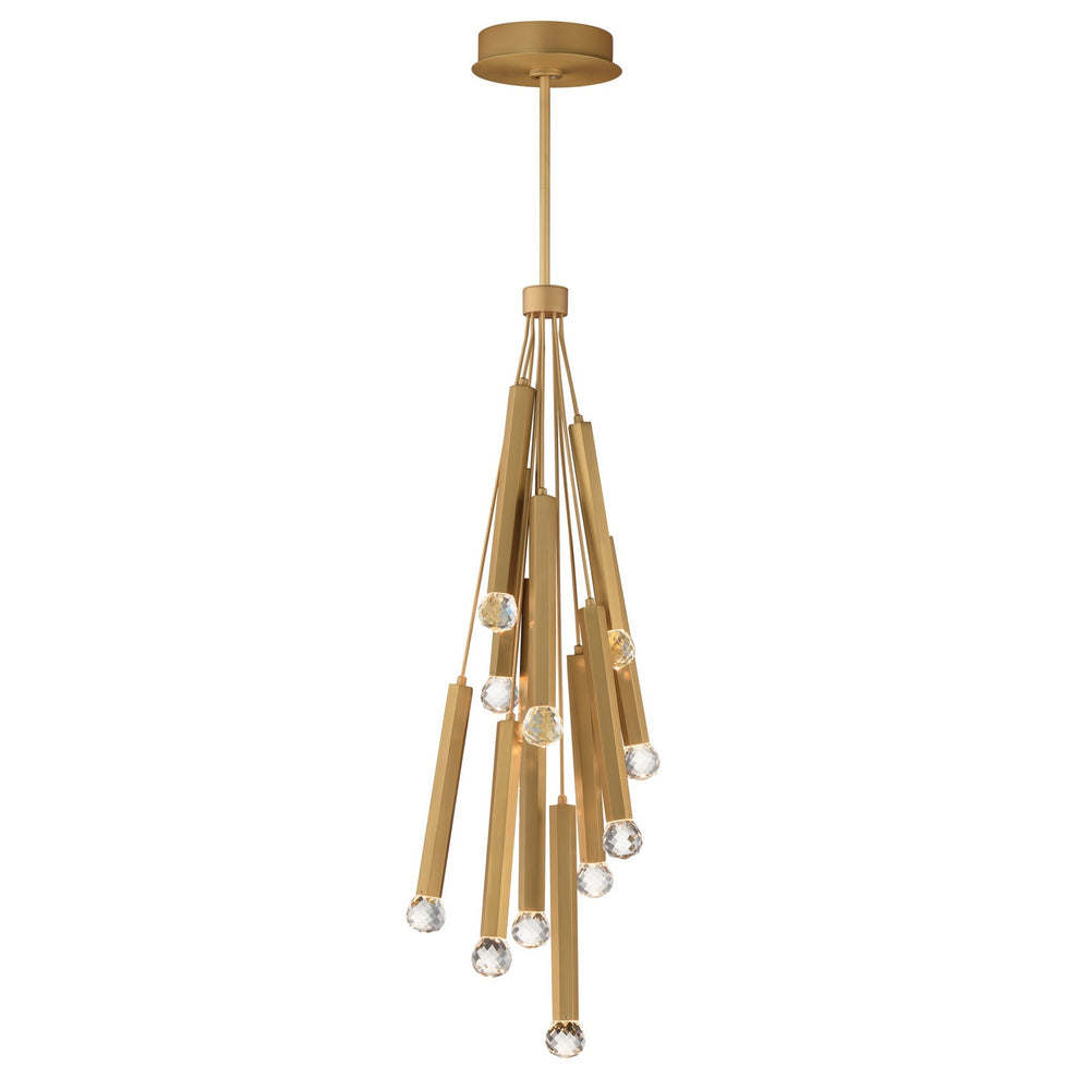 ET2 - LED Pendant - Allumettes - Gold- Union Lighting Luminaires Decor