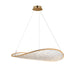 ET2 - LED Pendant - Moonscapes - Brushed Champagne- Union Lighting Luminaires Decor