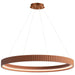 ET2 - LED Pendant - Souffle - Terra Cotta- Union Lighting Luminaires Decor