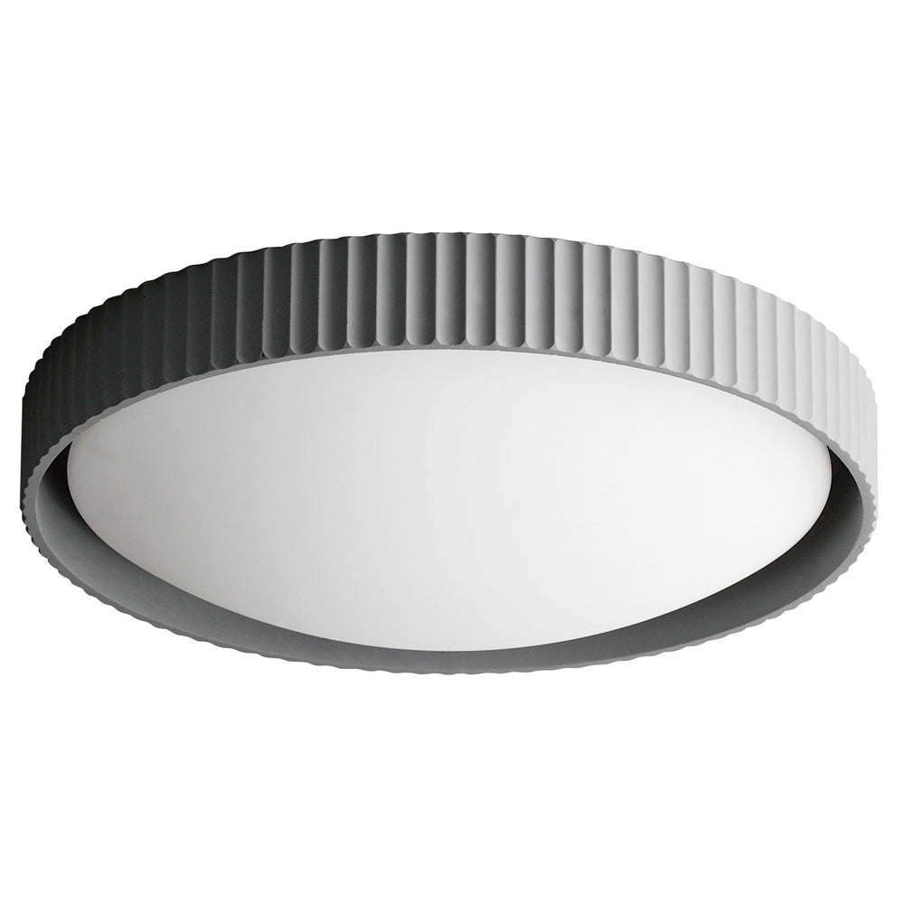 ET2 - LED Flush Mount - Souffle - Gray- Union Lighting Luminaires Decor