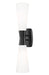 Z-Lite Canada - Two Light Wall Sconce - Emrys - Matte Black- Union Lighting Luminaires Decor