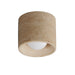 ET2 - LED Surface Mount - Cava - Travertine- Union Lighting Luminaires Decor