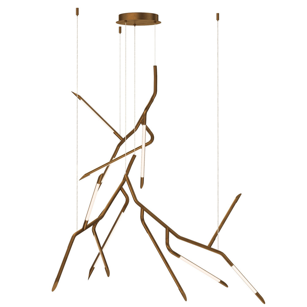 ET2 - LED Pendant - Scion - Weathered Brass- Union Lighting Luminaires Decor