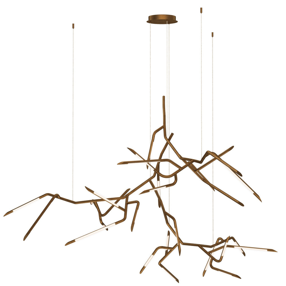ET2 - LED Pendant - Scion - Weathered Brass- Union Lighting Luminaires Decor