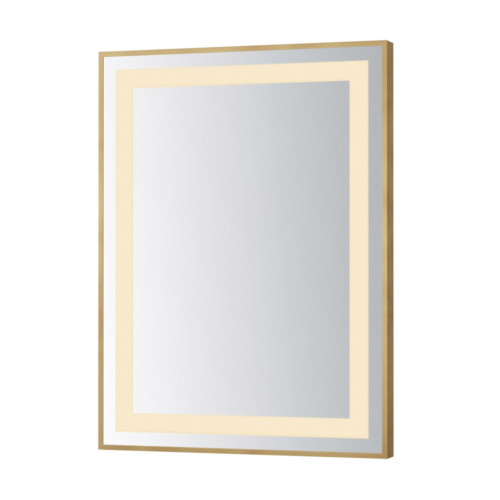 ET2 - LED Mirror - Framed - Gold- Union Lighting Luminaires Decor