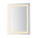 ET2 - LED Mirror - Framed - Satin Nickel- Union Lighting Luminaires Decor