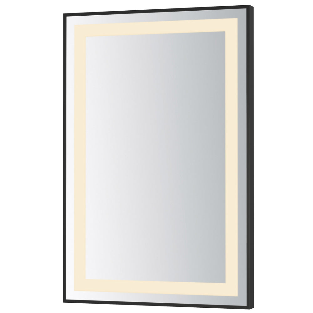 ET2 - LED Mirror - Framed - Black- Union Lighting Luminaires Decor