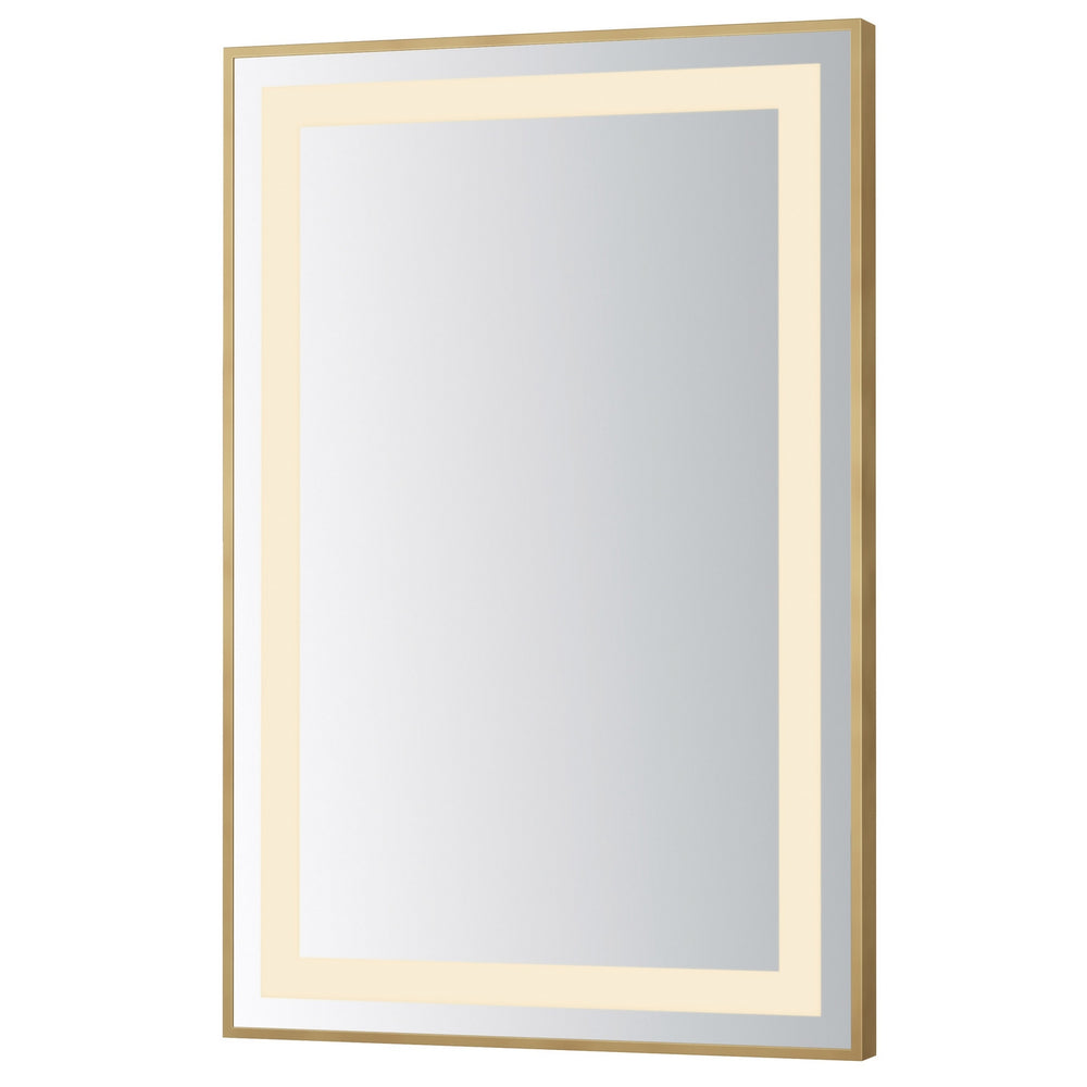 ET2 - LED Mirror - Framed - Gold- Union Lighting Luminaires Decor