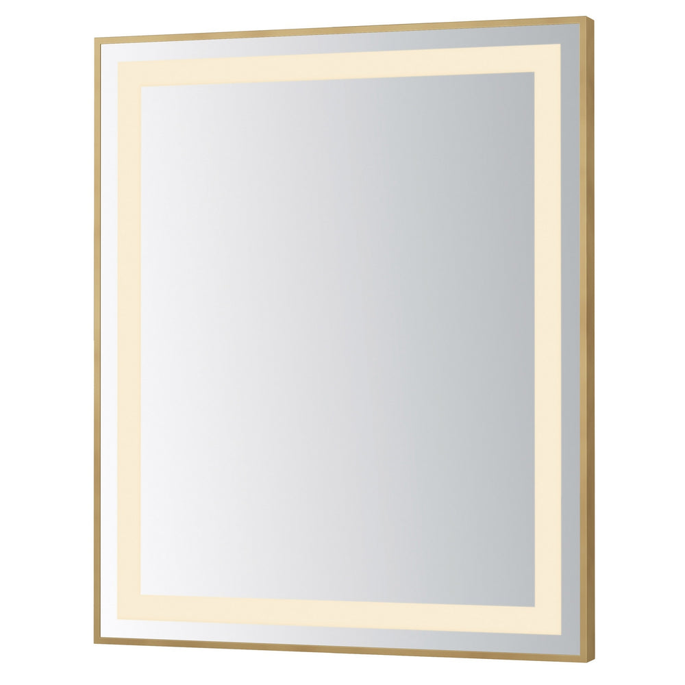 ET2 - LED Mirror - Framed - Gold- Union Lighting Luminaires Decor