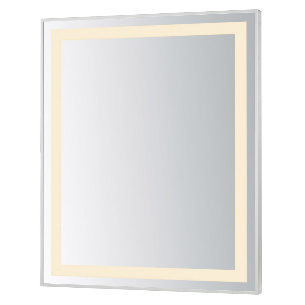 ET2 - LED Mirror - Framed - Satin Nickel- Union Lighting Luminaires Decor
