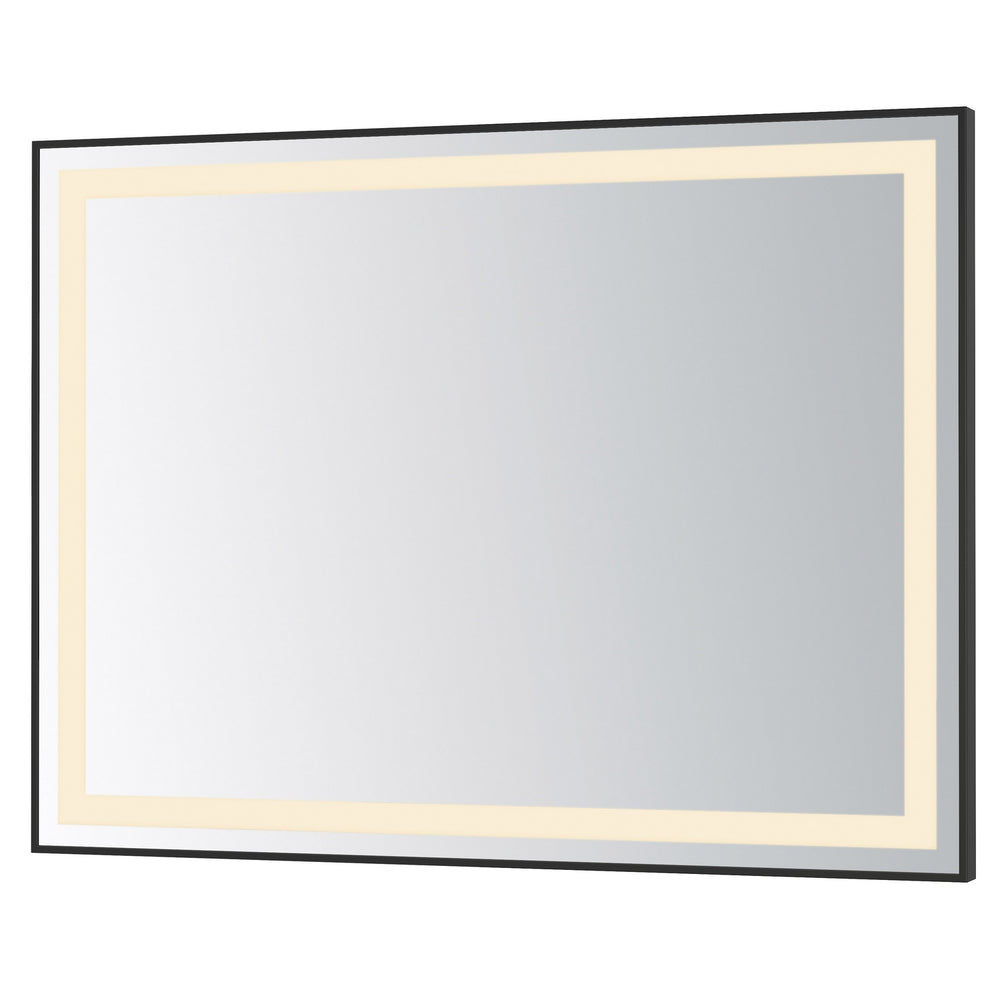 ET2 - LED Mirror - Framed - Black- Union Lighting Luminaires Decor