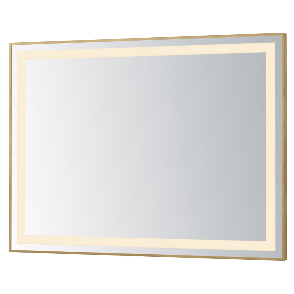 ET2 - LED Mirror - Framed - Gold- Union Lighting Luminaires Decor