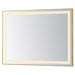 ET2 - LED Mirror - Framed - Gold- Union Lighting Luminaires Decor