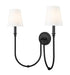 Z-Lite Canada - Two Light Wall Sconce - Jisele - Matte Black- Union Lighting Luminaires Decor