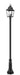 Z-Lite Canada - Three Light Outdoor Post Mount - Raphael - Sand Black- Union Lighting Luminaires Decor