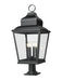 Z-Lite Canada - Four Light Outdoor Pier Mount - Raphael - Sand Black- Union Lighting Luminaires Decor