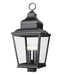 Z-Lite Canada - Four Light Outdoor Post Mount - Raphael - Sand Black- Union Lighting Luminaires Decor