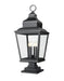Z-Lite Canada - Four Light Outdoor Pier Mount - Raphael - Sand Black- Union Lighting Luminaires Decor