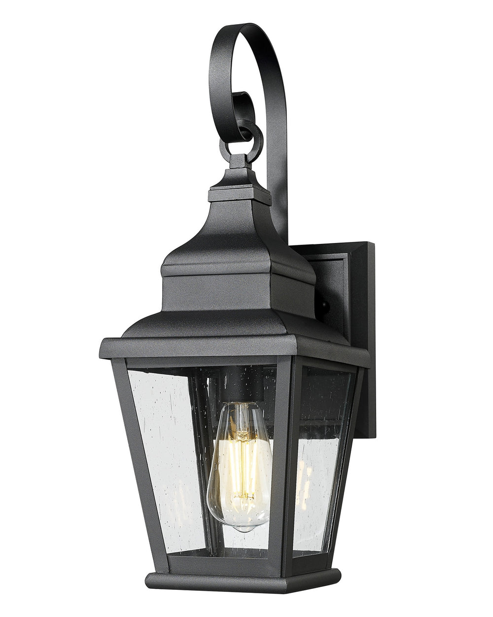 Z-Lite Canada - One Light Outdoor Wall Mount - Raphael - Sand Black- Union Lighting Luminaires Decor