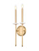 Z-Lite Canada - Two Light Wall Sconce - Gaultier - Modern Gold- Union Lighting Luminaires Decor