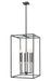 Z-Lite Canada - Six Light Chandelier - Gaultier - Matte Black + Modern Gold- Union Lighting Luminaires Decor