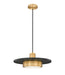 Z-Lite Canada - LED Pendant - Ludo - Matte Black + Modern Gold- Union Lighting Luminaires Decor