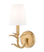 Z-Lite Canada - One Light Wall Sconce - Aslin - Gold Leaf- Union Lighting Luminaires Decor