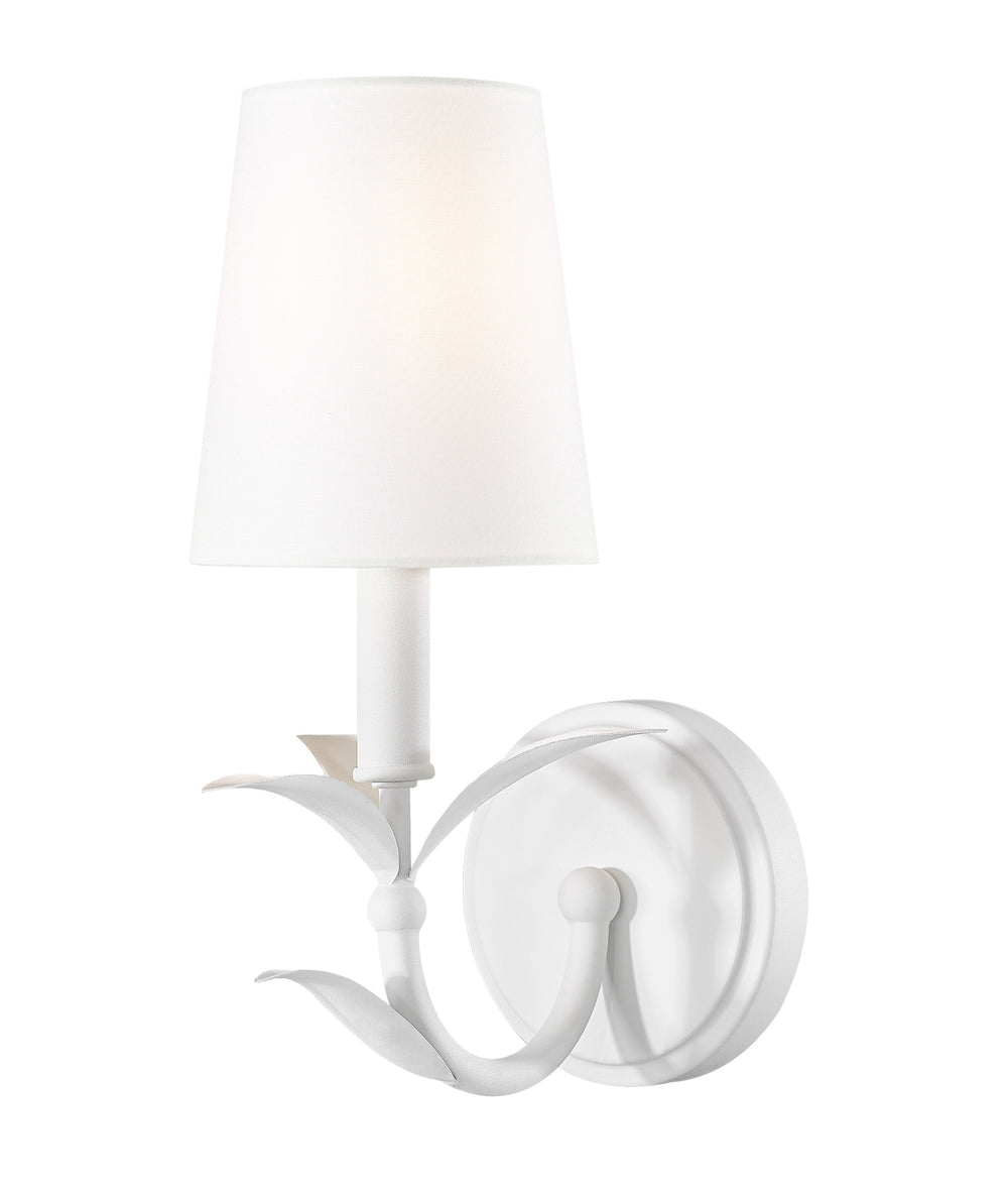 Z-Lite Canada - One Light Wall Sconce - Aslin - Textured White- Union Lighting Luminaires Decor