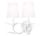 Z-Lite Canada - Two Light Wall Sconce - Aslin - Textured White- Union Lighting Luminaires Decor