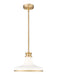 Z-Lite Canada - One Light Pendant - Reznor - Modern Gold- Union Lighting Luminaires Decor