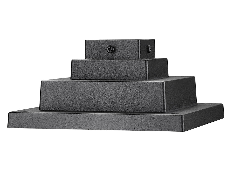 Z-Lite Canada - Outdoor Pier Mount - Pier Mounts - Sand Black- Union Lighting Luminaires Decor
