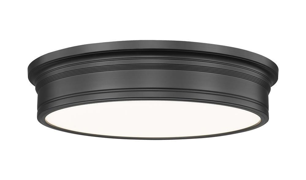 Z-Lite Canada - LED Flush Mount - Bentley - Matte Black- Union Lighting Luminaires Decor