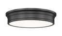 Z-Lite Canada - LED Flush Mount - Bentley - Matte Black- Union Lighting Luminaires Decor